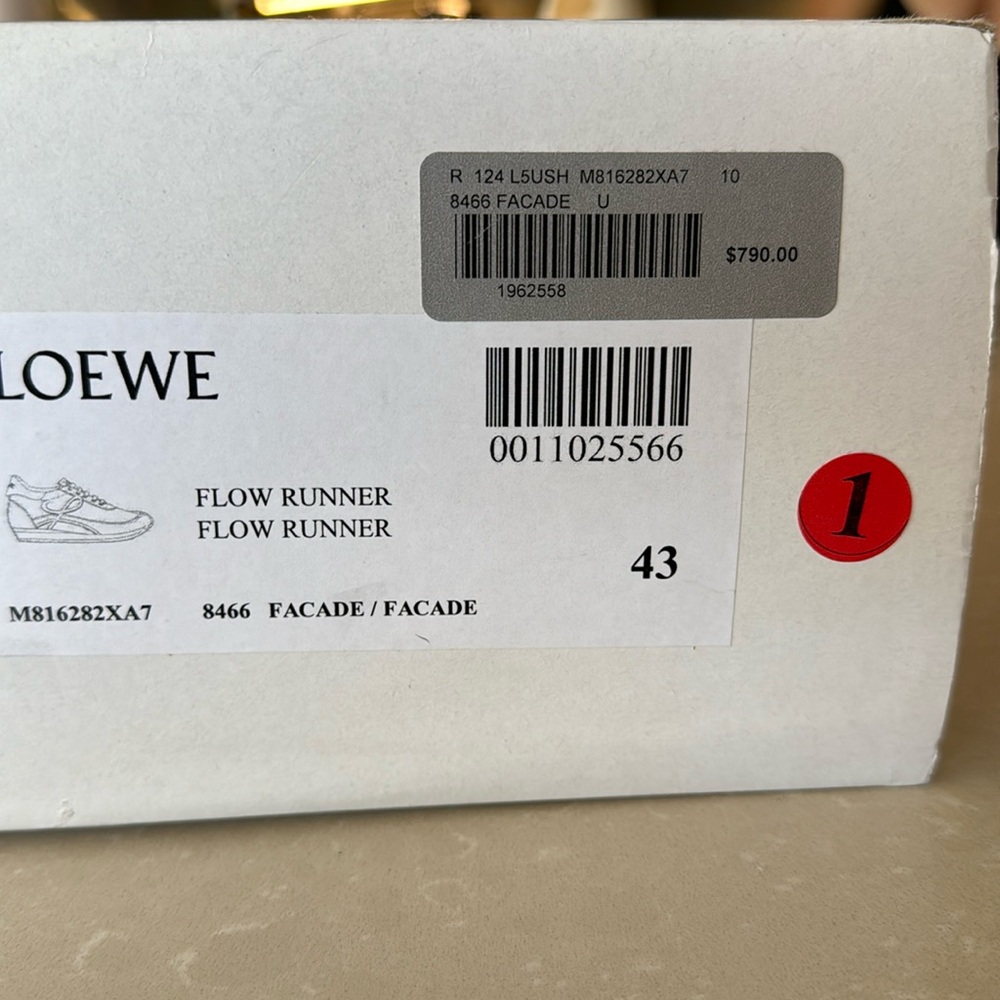 LOEWE flow runner sneakers.